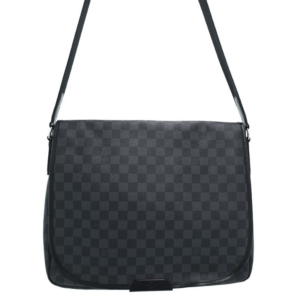 Louis Vuitton Damier Graphite Black Renzo Shoulder Bag